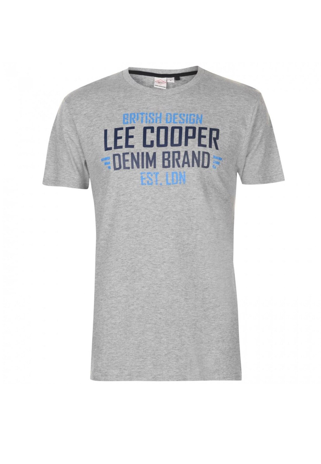 Tricou Lee Cooper Vintage TS, Bumbac, Gri, M